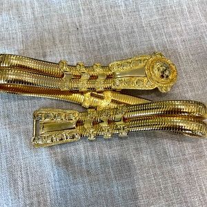 Judith Leiber Vintage Gold Belt